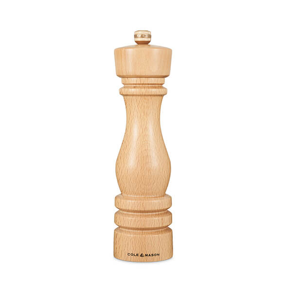 Cole & Mason London 22cm Natural Beech Pepper Mill