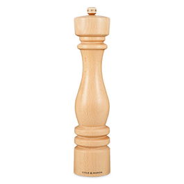 Cole & Mason London 30cm Natural Beech Salt Mill