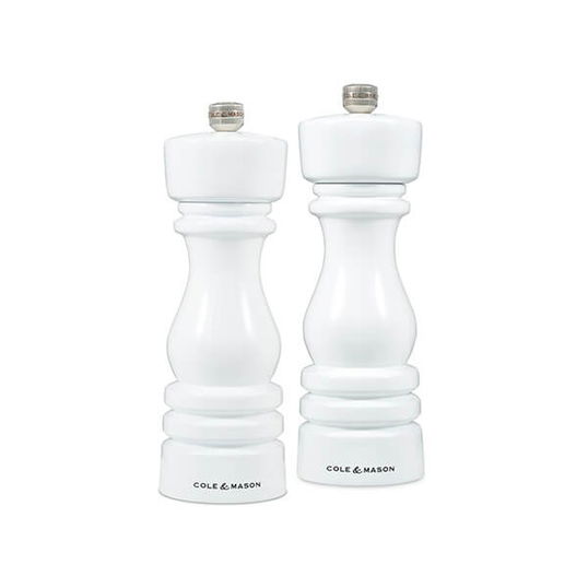Cole & Mason London 18cm White Gloss Gift Set