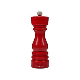 Cole & Mason London 18cm Red Gloss Pepper Mill