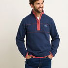 Brakeburn Mens Navy Quarter Zip Sweat