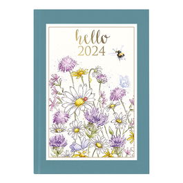 Wrendale Designs Just Bee-cause Flexi Diary 2024