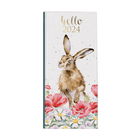 Wrendale Designs Field of Flowers Slim Diary 2024