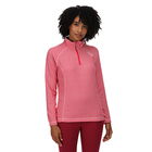 Regatta Womens Montes Lightweight Half-Zip Fleece Rethink Pink White Size 12