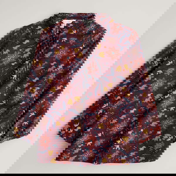 Seasalt Winnard Top Breon Floral Merlot