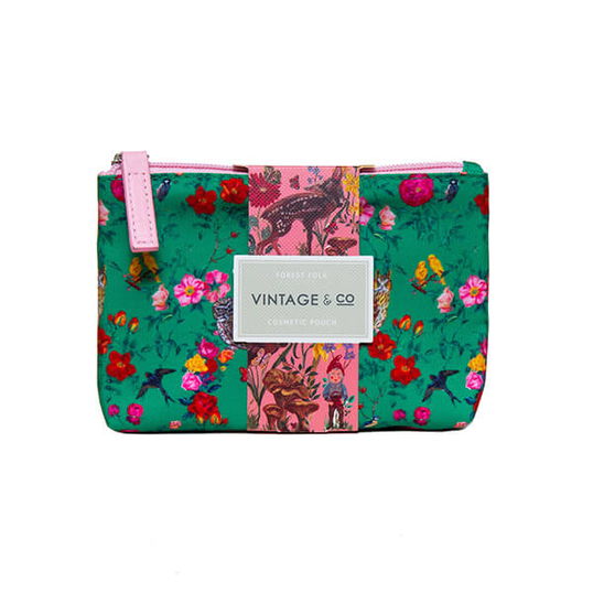 Heathcote & Ivory Nathalie Lete Forest Folk Cosmetic Pouch