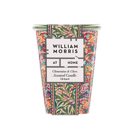 William Morris Peacock & Bird Clementine & Clove Scented Candle 180g