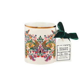 William Morris Peacock & Bird Festive China Mug