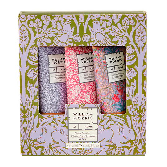 William Morris Forest Bathing Three Hand Creams