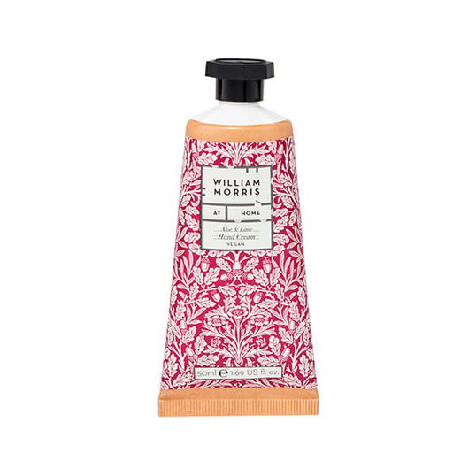 William Morris Aloe & Lime Hand Cream 50ml Acorn