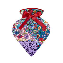 Heathcote & Ivory Love Revival Heart Shaped Hot Water Bottle & Velvet Cover