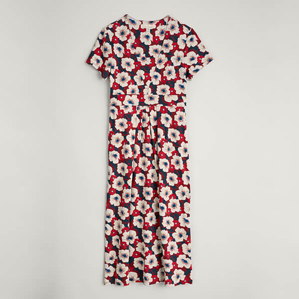 Seasalt Seed Packet Dress Poppy Field Jam Size 8