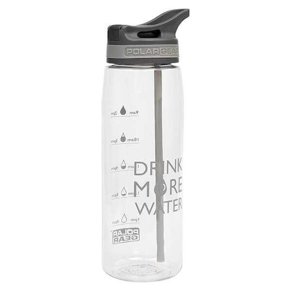 Polar Gear Aqua Curve Tritan Tracker 750ml Bottle Grey