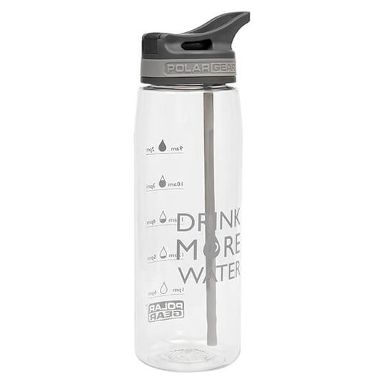 Polar Gear Aqua Curve Tritan Tracker 750ml Bottle Grey