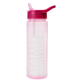 Polar Gear A-Z Stickers 600ml PP Bottle Pink/Berry