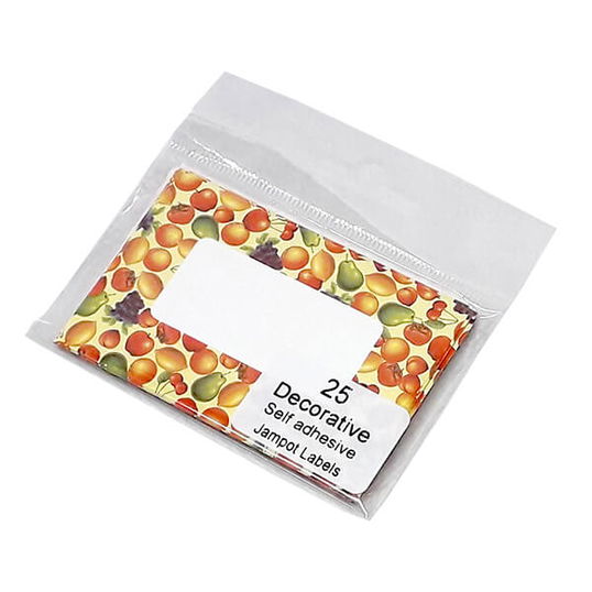 NJ Products Fruit Jam Pot Labels