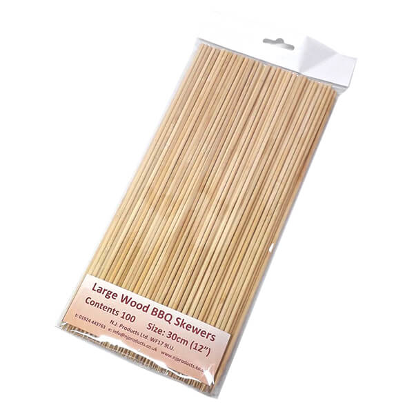 NJ Products BBQ Skewers 30cm