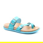 Heavenly Feet Malibu Turquoise Premium Sandals Size 8