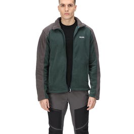 Regatta Mens Hedman II Heavyweight Full Zip Fleece Green Gable Size XL