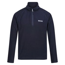 Regatta Mens Montes Lightweight Half Zip Fleece Navy Size XL