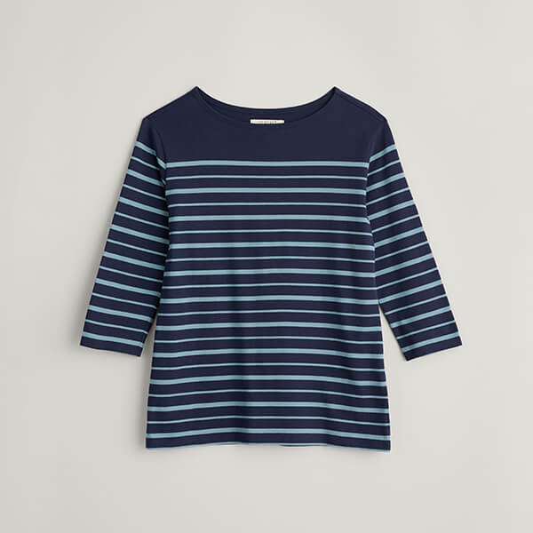Seasalt Sailor Top Falmouth Shore Quay Enamel Size 16