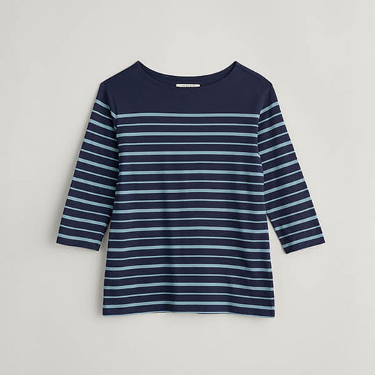 Seasalt Sailor Top Falmouth Shore Quay Enamel Size 22