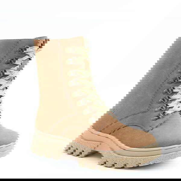 Heavenly Feet Tan Driscoll Faux Nubuck Boots