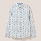 White Stuff Mens Duck Printed Shirt Natural White