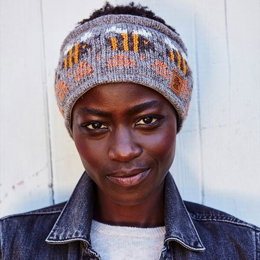 Pachamama Beehive Headband Bark