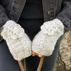 Pachamama Chamonix Flower Handwarmer Oatmeal