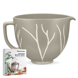 KitchenAid Ceramic 4.8L Mixer Bowl Bare Trees With FREE Gift