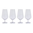 Dartington Cheers! Set Of 4 Stemmed Beer Glasses