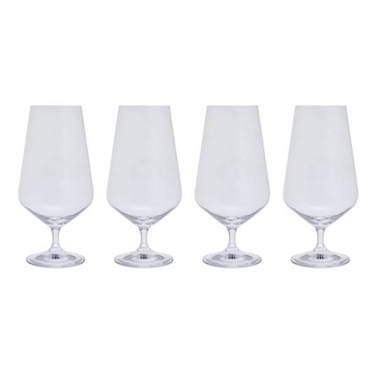 Dartington Cheers! Set Of 4 Stemmed Beer Glasses