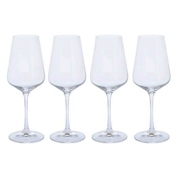 Dartington Cheers! Set Of 4 White Wine Glasses
