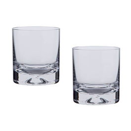 Dartington Dimple Set Of 2 Old Fashioned Tumblers