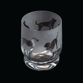 Dartington Aspect Tumbler Labrador