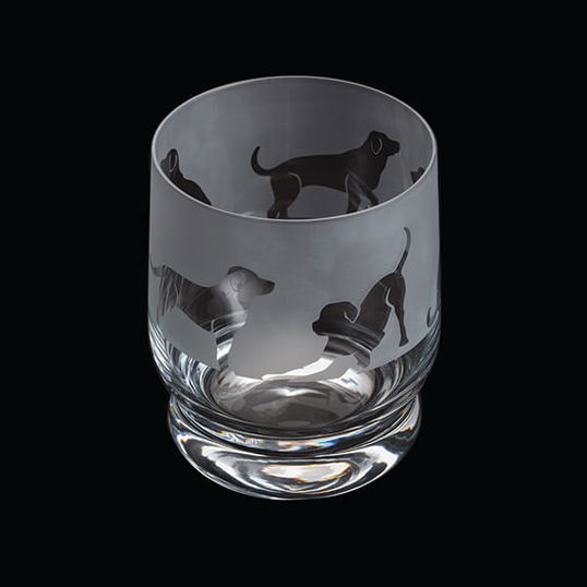Dartington Aspect Tumbler Labrador