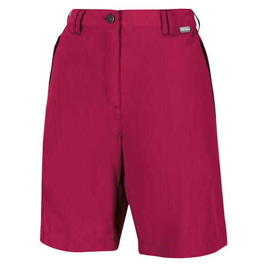 Regatta Women`s Chaska II Walking Shorts Dark Cerise Size 10