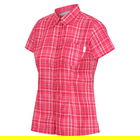 Regatta Women`s Mindano VI Short Sleeve Shirt Tropical Pink Check Size 20