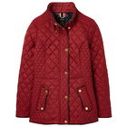 Joules Red Wine Newdale Quilted Jacket Size 8