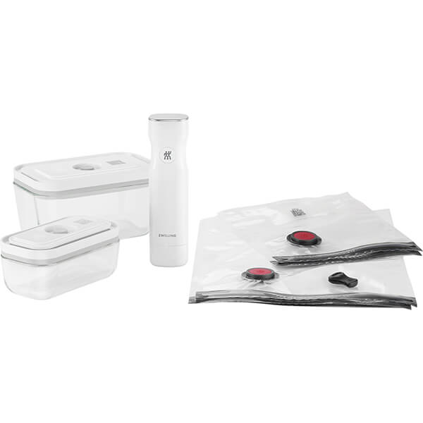 Zwilling Fresh And Save Vacuum Starter 7 Piece Set Small Medium Glass