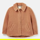 Joules Tan Ettfield Collared Fleece Jacket Size 10