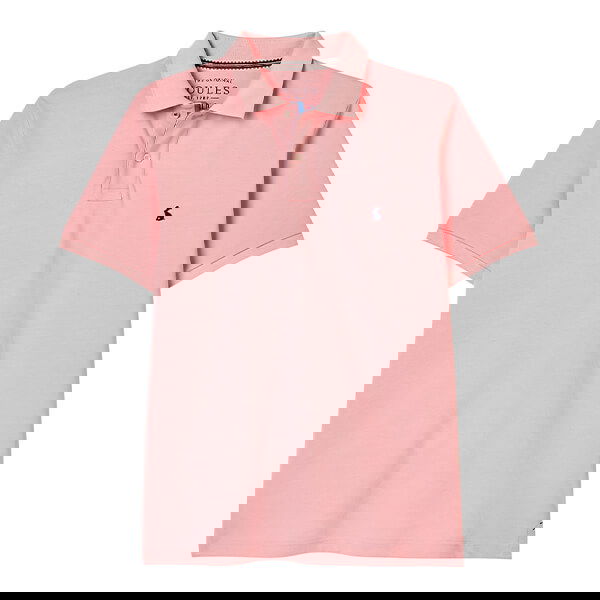 Joules Mens Light Pink Woody Polo Shirt Size XXL