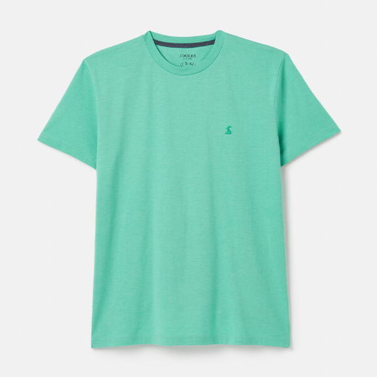 Joules Mens Turquoise Marl Denton Jersey T-Shirt Size L