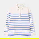 Joules Blue Stripe Ottilie Deck Shirt Size 20