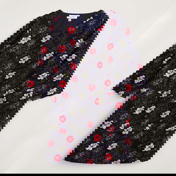 Seasalt Port Gaverne Tunic Floral Cascade Maritime