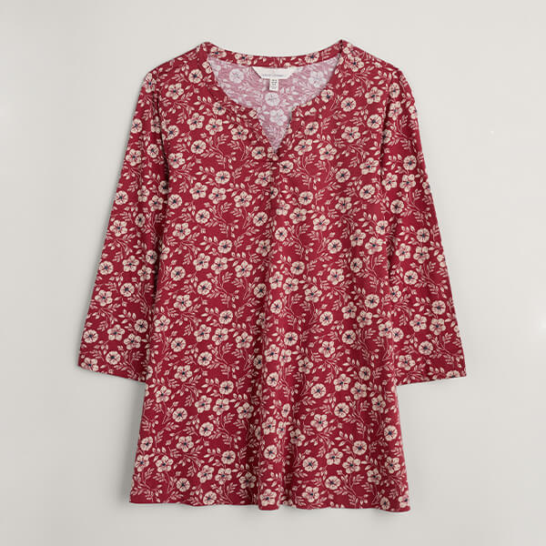 Seasalt Risso Top Floral Cascade Jam