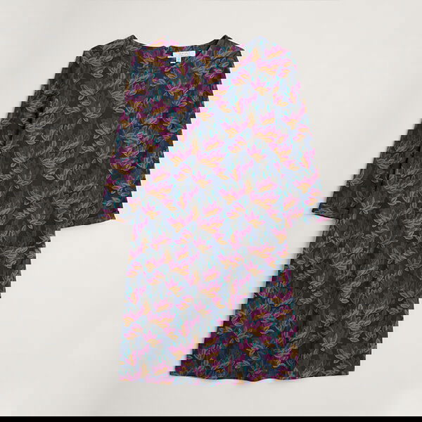 Seasalt Print Makers Dress Tapestry Leaves Maritime
