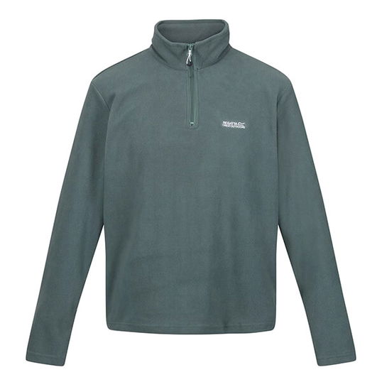 Regatta Mens Thompson Lightweight Half Zip Fleece Sea Pine Size S