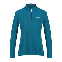 Regatta Womens Sweethart Lightweight Half Zip Fleece Pagoda Blue Size 10